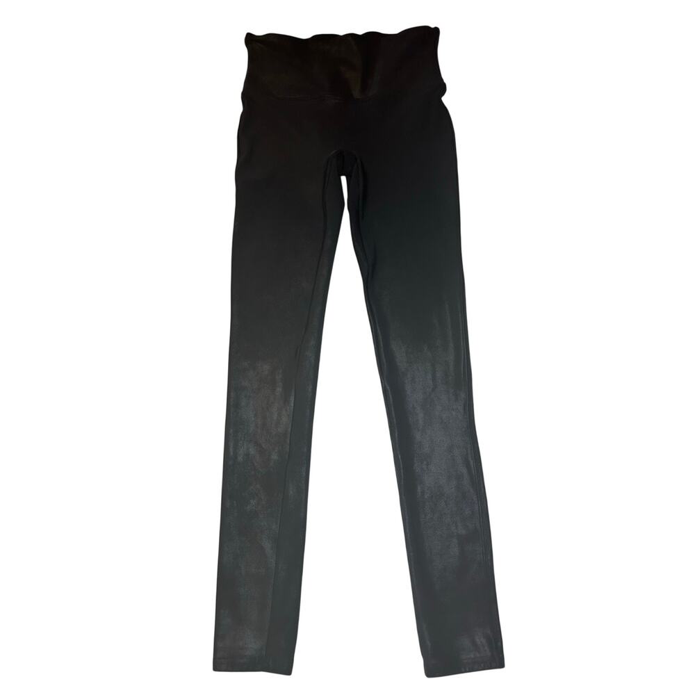 Spanx Faux Leather Leggings Women’s Size Medium Black